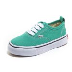 green kid shoes